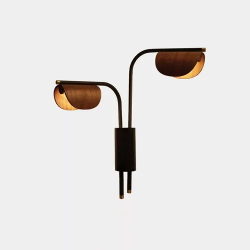 蝴蝶 Papillon 木質壁燈